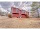 Rear exterior of a home with siding, a walkout basement, and a wooden deck at 60 Kyler Way Way, Dallas, GA 30157