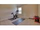 Workout room featuring natural light and neutral colored walls at 200 Baumgard Way, Locust Grove, GA 30248