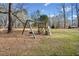 A nice playground with swing set ready for backyard fun and Gathering activities at 2570 Curtis Sw Rd, Marietta, GA 30064