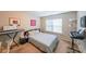 Cozy bedroom with carpeted floors and a comfortable bed at 4007 Fellowship Dr, Buford, GA 30519
