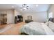 View of main bedroom showing entertainment center and entry to adjoining room at 4007 Fellowship Dr, Buford, GA 30519
