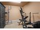 Basement workout room featuring weight training machine at 1903 Brackendale Nw Rd, Kennesaw, GA 30152