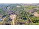 Extensive wooded acreage featuring multiple homes and circular drives nestled among a lush forest, captured in a bird's eye view at 1312 Mcgarity Rd, Temple, GA 30179