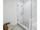 Stylish bathroom showcasing a glass-enclosed shower and modern tiling at 788 W Marietta Nw St # 1302, Atlanta, GA 30318