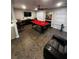 Recreation area features a pool table, TV, and ceiling fan at 3523 Lehigh Way, Decatur, GA 30034