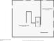 Unfinished basement floor plan showcasing layout and dimensions at 4481 Buckingham Cir, Decatur, GA 30035