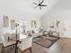 Cozy living room with stylish furnishings, a modern rug, and lots of natural light at 937 Camilla Sw St, Atlanta, GA 30314