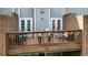 Upper-level porch features comfortable seating for outdoor enjoyment and relaxing at 1583 Mosaic Way, Smyrna, GA 30080