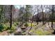 Scenic view of a serene wooded area with a small creek running through, perfect for nature lovers at 1583 Mosaic Way, Smyrna, GA 30080