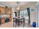 Cozy dining area with bright light near the kitchen at 477 Glouchester Dr, Locust Grove, GA 30248