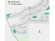 Detailed community map showcasing available lots, ponds, a butterfly garden, and a mailbox kiosk for convenient access at 229 Groveton Ct, Euharlee, GA 30145