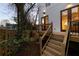 Spacious wooden deck and yard perfect for outdoor entertaining and relaxation at 581 Sherwood Ne Rd, Atlanta, GA 30324