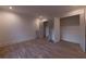 Bedroom features hardwood floors and a spacious closet at 581 Sherwood Ne Rd, Atlanta, GA 30324