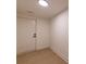Clean hallway with white door and trim at 581 Sherwood Ne Rd, Atlanta, GA 30324