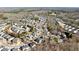 Aerial shot of residential homes in a suburban community at 6615 Grove Meadows Ln, Cumming, GA 30028