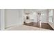 Spacious open floor plan with living, dining, and kitchen areas featuring modern finishes at 1891 Audubon Park Ln, Decatur, GA 30033