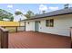 Lovely back deck with a quaint entry door and charming home exterior at 253 Mcintosh Avenue Ne, Marietta, GA 30060