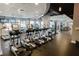 Gym with rows of elliptical machines and treadmills at 923 Peachtree Ne St # 932, Atlanta, GA 30309