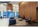 Modern lobby with stylish seating and wood paneling at 923 Peachtree Ne St # 932, Atlanta, GA 30309