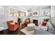 Bright living room featuring a fireplace, hardwood floors, and elegant furnishings at 996 Blue Ridge Ne Ave, Atlanta, GA 30306