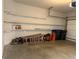 Spacious garage with ample storage shelving and plenty of room for parking at 2021 Towneship Trl, Roswell, GA 30075