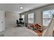 Versatile spare bedroom with two windows, desk and toys at 376 Provenance Dr, Atlanta, GA 30328
