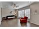 Bright living room with hardwood floors, modern decor, and large windows at 376 Provenance Dr, Atlanta, GA 30328