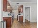 Modern kitchen with stainless steel appliances, light countertops, and hardwood floors at 733 Frederica Ne St # 7, Atlanta, GA 30306