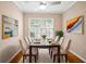 Inviting dining room with modern furnishings, natural light, and stylish decor at 394 Teal Ct, Roswell, GA 30076
