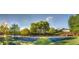 These tennis courts are set in a lush community and offer night lighting for continued play at 394 Teal Ct, Roswell, GA 30076