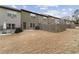 A view of the backyard showing a fenced-in yard space at 2783 Bayrose Cir # 83, Atlanta, GA 30344