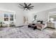 Light-filled main bedroom with hardwood floors and access to a private balcony at 61 Newcastle Sw St, Atlanta, GA 30314