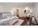 Stylish bedroom features hardwood floors, ample natural light, and soothing neutral tones at 1251 Cumberland Ne Rd, Atlanta, GA 30306