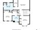 Detailed floor plan displaying the layout of the home, including room dimensions and closet spaces at 2690 Valvedere Dr, Brookhaven, GA 30319