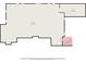 Spacious basement floor plan with storage and patio, ideal for recreation or additional living space at 6575 Roundhill Ct, Cumming, GA 30040