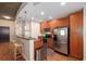 Modern kitchen featuring stainless steel appliances, granite countertops, and ample cabinet space at 855 Peachtree Ne St # 1911, Atlanta, GA 30308