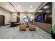 Modern lobby featuring stylish seating, custom lighting, and sleek contemporary design at 855 Peachtree Ne St # 1911, Atlanta, GA 30308