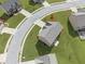 Aerial view of the roof of a home and surrounding neighborhood at 3243 Shoals Park Dr, Decatur, GA 30034