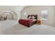 Spacious bedroom features vaulted ceilings, large windows, and plush carpeting at 3243 Shoals Park Dr, Decatur, GA 30034