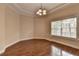 Bright dining room filled with natural light and hard wood floors at 525 Water Shadow Ln, Alpharetta, GA 30022