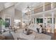 Spacious living room with open layout, hardwood floors, and abundant natural light at 760 Valley Summit Drive, Roswell, GA 30075