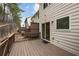 Inviting back deck with wood railing and siding, perfect for outdoor relaxation and entertaining at 1536 Liberty Nw Pkwy, Atlanta, GA 30318