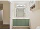 Bathroom with double sinks, vanity and shower-tub combination at 1536 Liberty Nw Pkwy, Atlanta, GA 30318