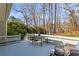 Outdoor deck featuring furniture and an outdoor dining space at 5403 Woodberry Cir, Marietta, GA 30068
