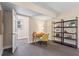 Bright office space has a desk, shelving, and lots of natural light at 5403 Woodberry Cir, Marietta, GA 30068