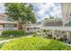 Well maintained exteriors and landscaping with private patios for each unit at 885 Briarcliff Ne Rd # D3, Atlanta, GA 30306