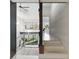 Bright foyer with stairs and a view of the backyard at 1742 Ridgeway Nw Ave, Atlanta, GA 30318