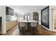 Spacious kitchen with large island, stainless appliances, and chalkboard wall at 1742 Ridgeway Nw Ave, Atlanta, GA 30318