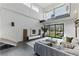 Bright living room with large sliding glass doors that seamlessly connect indoor and outdoor spaces at 1742 Ridgeway Nw Ave, Atlanta, GA 30318
