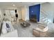 Bright living room with contemporary furniture, stylish accents, and an open floor plan at 235 Winding River Dr # B, Atlanta, GA 30350
